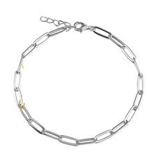 Cargar imagen en el visor de la galería, Pulsera paperclip
