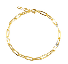 Cargar imagen en el visor de la galería, Pulsera paperclip
