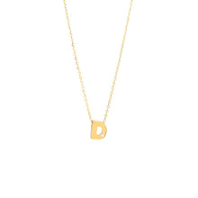 Cargar imagen en el visor de la galería, Iniciales oro amarillo 14k con diamante.
